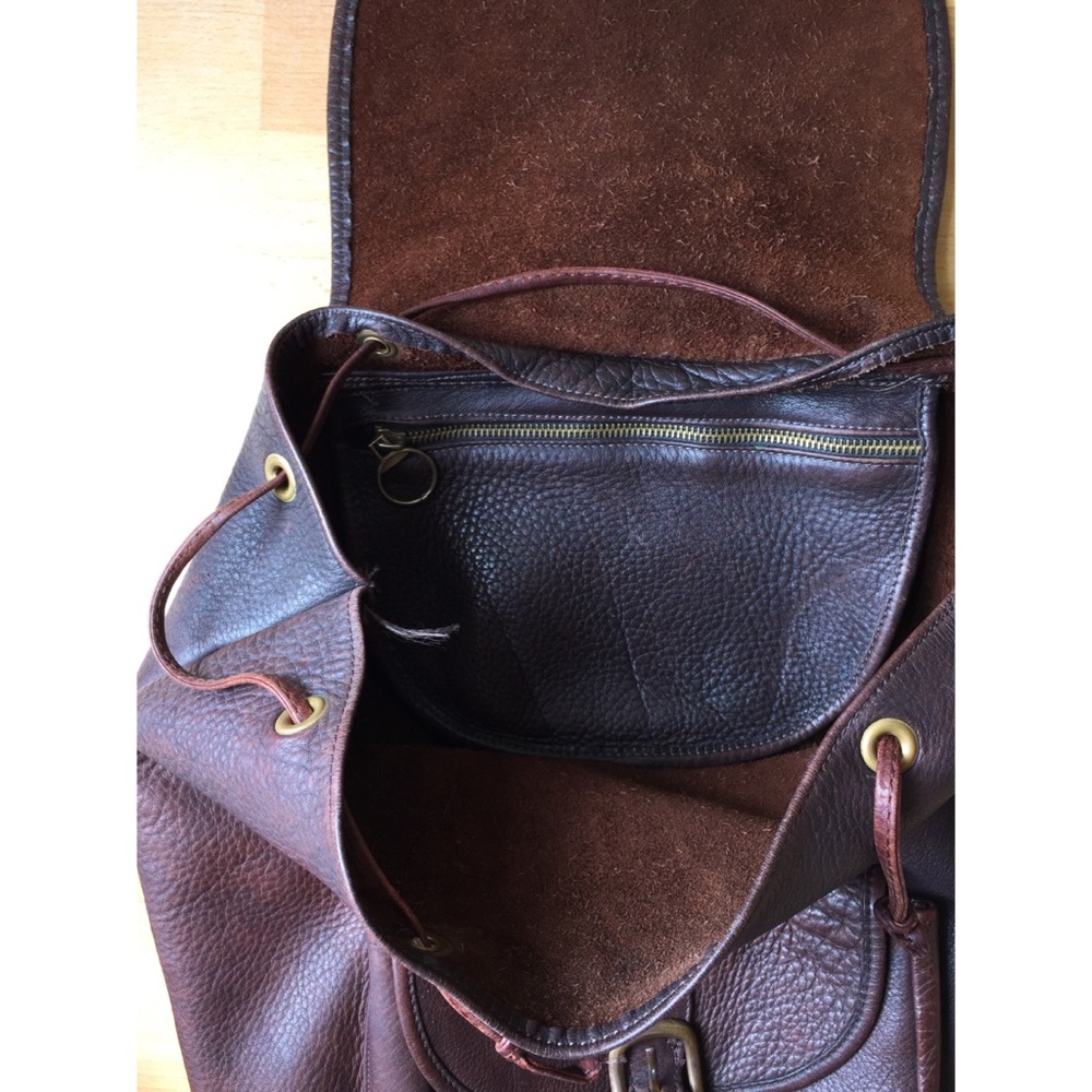 Large Genuine Leather Backpack - image 5
